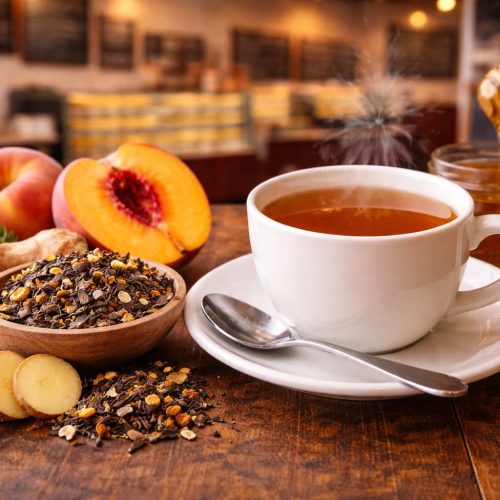 Ginger Peach Tea